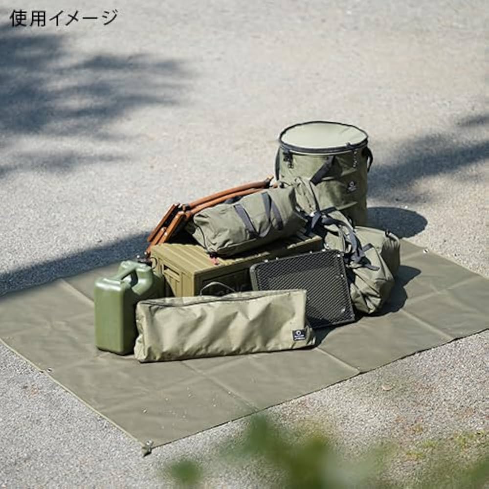 Amazon | [クイックキャンプ] 防水マルチシート 厚手 大判 グランド